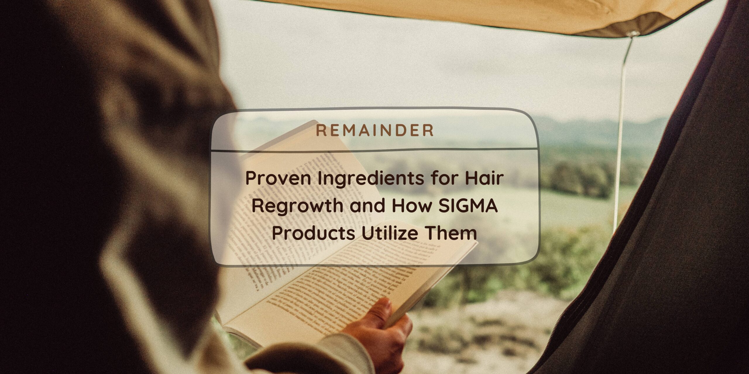 5 Proven Ingredients for Hair Regrowth and How SIGMA Products Utilize Them